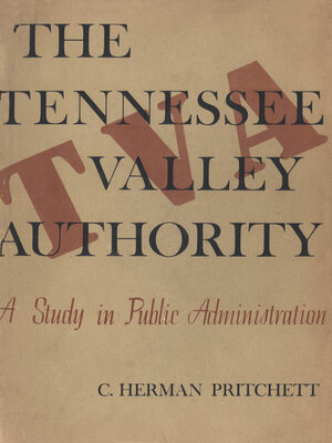 cover image of The Tennessee Valley Authority